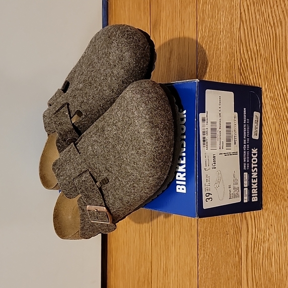 Birkenstock Boston Wool Clog - Picture 2 of 7